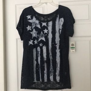 American flag shirt